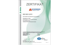 ISO 9001 Zertifizierung